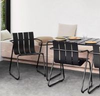 Billede af Mater Ocean Havestol SH: 46 cm - Sort