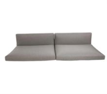Billede af Cane-line Outdoor Connect 3 Pers. Sofa Hyndesæt - Taupe 