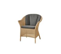 Billede af Cane-line Outdoor Derby/Lansing Stol Ryghynde - Black 