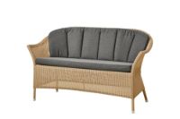 Billede af Cane-line Outdoor Lansing ryghynde til sofa - Black OUTLET