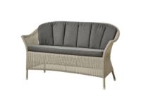 Billede af Cane-line Outdoor Lansing ryghynde til sofa - Black OUTLET