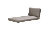 Billede af Cane-line Outdoor Connect hyndesæt til Chaiseloungemodul - Taupe