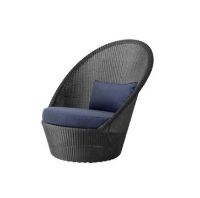 Billede af Cane-line Outdoor Kingston hyndesæt til Solstol - Blue