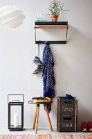 Billede af Cane-line Outdoor Area Taburet H: 46,5 cm - Teak/Lava Grey