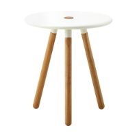 Billede af Cane-line Outdoor Area Taburet H: 46,5 cm - Teak/White