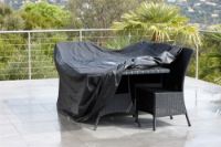 Billede af Cane-line Outdoor Cover 10 til Spiseborde op til 160 cm og capture chaiselong - Black
