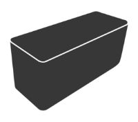 Billede af Cane-line Outdoor Cover 13 Til 3 Pers. Sofa 231x88 cm - Black 