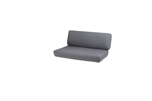 Billede af Cane-line Outdoor Savannah 2pers sofa højre modul, hyndesæt - Grey