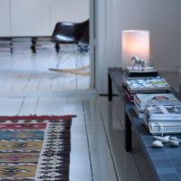 Billede af Rübner Bænk 140x44x45 cm - Skiffer/Stål