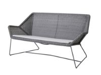 Billede af Cane-line Outdoor Hynde til Breeze 2 Pers. Loungesofa 118x46 cm - Light Grey