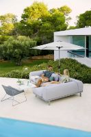 Billede af Cane-line Outdoor Breeze Loungestol SH: 40 cm - Light Grey 
