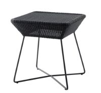 Billede af Cane-line Outdoor Breeze Sidebord 50x50 cm - Black