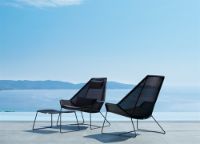 Billede af Cane-line Outdoor Breeze Highback Stol Hyndesæt - Black
