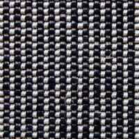 Billede af Fraster Flanders 6309 Tæppe 165x235 cm - Råhvidt/Blåsort