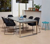 Billede af Cane-line Outdoor Breeze Stol med Meder SH: 45 cm - Black 