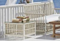 Billede af Sika-Design Caroline Exterior Sidebord 60x60 cm - Dove White