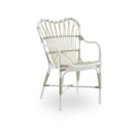 Billede af Sika-Design Margret Exterior Spisebordsstol SH: 47 cm - Dove White 