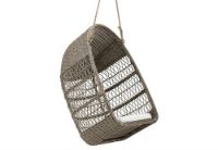 Billede af Sika-Design Evelyn Exterior Hængestol inkl. Hynde H: 113 cm - Antique Grey/B450 Tempotest White