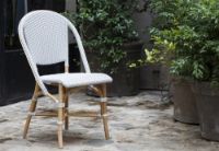 Billede af Sika-Design Sofie Caféstol SH: 45 cm - Grey w. White Dot