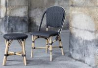 Billede af Sika-Design Sofie Caféstol SH: 45 cm - Black w. Black 