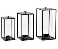Billede af Audo Copenhagen Kubus Light'in Lanterne Small H: 20 cm - Sort