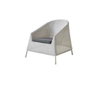 Billede af Cane-line Outdoor Kingston hynde til Loungestol - Black Farvekode: YSN98