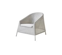 Billede af Cane-line Outdoor Kingston hynde til Loungestol - Light Grey