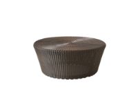 Billede af Cane-line Outdoor Kingston skammel/sidebord, stor - Mocca