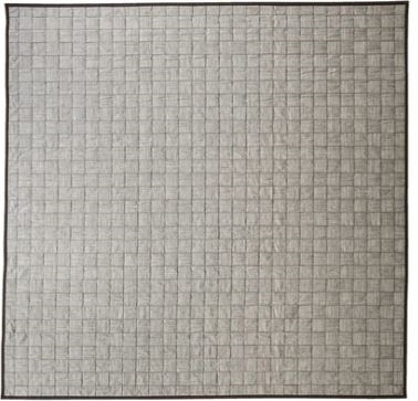 Billede af Cane-line Outdoor I-am Udendørstæppe 300x300 cm - Brown/White