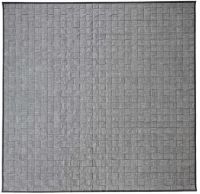 Billede af Cane-line Outdoor I-am Udendørstæppe 300x300 cm - Grey/Turquoise