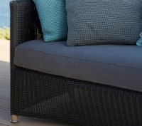 Billede af Cane-line Outdoor Diamond 3-pers. sofa - Graphite