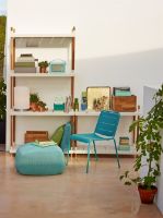 Billede af Cane-line Outdoor Frame Reolsystem Komplet 204x100 cm - Teak/White