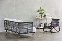 Billede af Cane-line Outdoor Frame Reolsystem Høj - Teak/White
