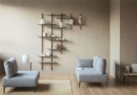 Billede af Eva Solo Smile Reol Small 67,5 x 79,6 cm - Eg/Grå