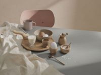 Billede af Kay Bojesen Menageri Æggebæger 2stk - Eg