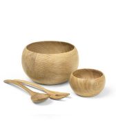 Billede af Kay Bojesen Menageri Serveringsskål Ø: 24,5 cm - Eg