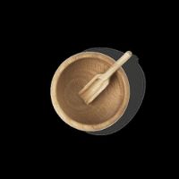 Billede af Kay Bojesen Menageri Saltkar med ske - Eg 