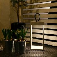 Billede af LOOM Design Lucerna Lanterne H: 30 cm - Hvid OUTLET