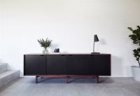 Billede af Andersen Furniture S1 Skænk L: 200 cm - Valnød/Sort