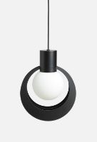 Billede af Woud Lunar Pendant Medium Ø: 26 cm - Sort