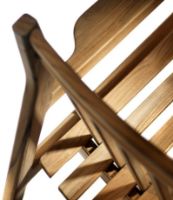 Billede af FDB Møbler M6 Sammen Loungestol SH: 32,5 cm- Massiv Teak/Natur  