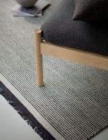 Billede af Fabula Living Njord Tæppe 170x240 cm - Charcoal/Black OUTLET