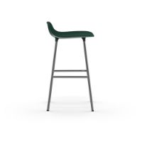 Billede af Normann Copenhagen Form Barstol SH: 65cm - Grøn/Krom