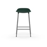 Billede af Normann Copenhagen Form Barstol SH: 65cm - Grøn/Krom