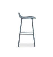 Billede af Normann Copenhagen Form Barstol SH: 75cm - Blå/Stål