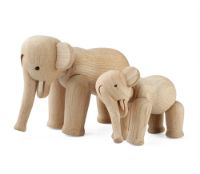 Billede af Kay Bojesen Elefant Mini  H: 9,5 cm - Egetræ