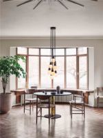 Billede af &Tradition HM4 Drawn Chair w. armrest SH: 46cm - Natural Paper Cord/Oiled Walnut