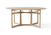 Billede af &Tradition Drop Leaf HM6 Spisebord H: 73 cm - Olieret Eg