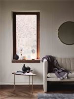 Billede af &Tradition Collect Cotton Throw SC33, 260x260 - Cloud & Burgundy