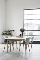 Billede af Andersen Furniture 255L Ovalt Udtræksbord 110x172 cm - Sæbebehandlet Eg